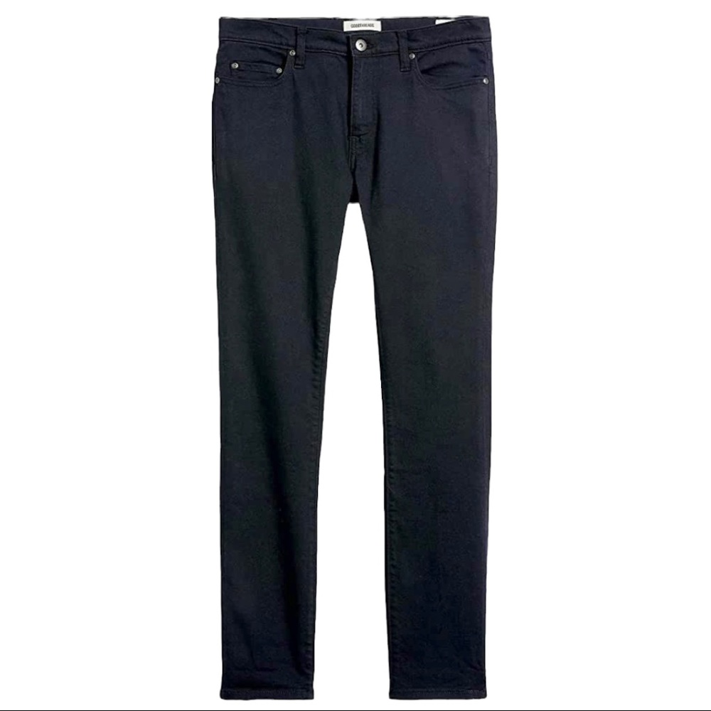 NWT Goodthreads Men's Skinny-Fit Comfort Stretch Jean, Black